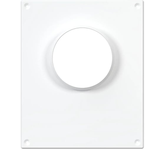 Площадка торцевая д/воздухоотв Ф80