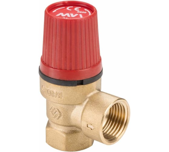 Клапан предохранительный 1/2 г/г д/гор.воды (1,5 бар)