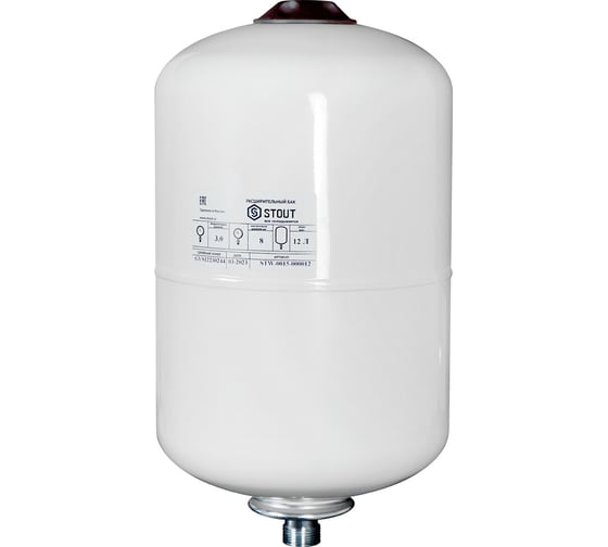 Бак расширит. вертик 12л (белый) (SHS-12W)