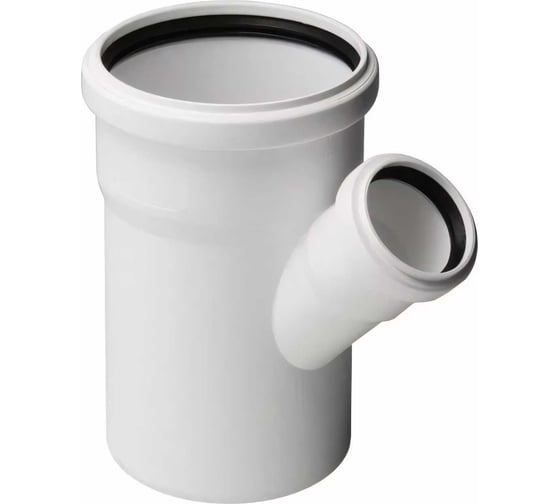 Тройник наружный d=110х50мм 45 гр.РЫЖ