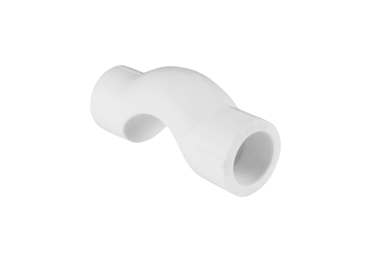 Обвод d=25мм удлиненный полипропилен