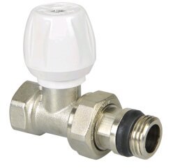 Клапан ручной  прямой д/рад 1/2 (RD202.02)