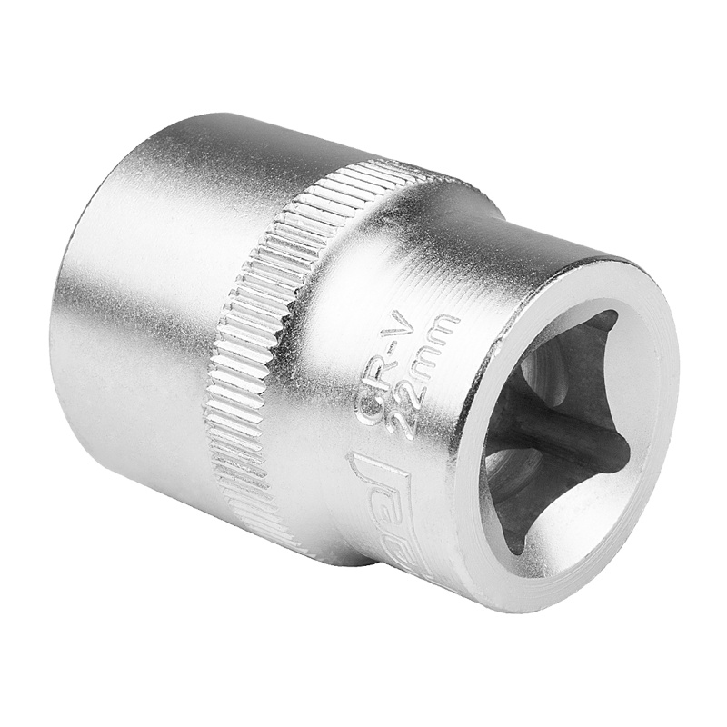 Головка торцевая 1/2 E22 CrV Stels