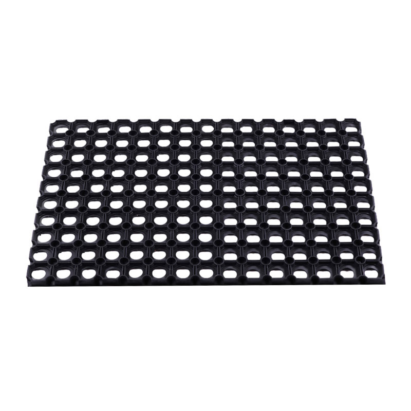 Коврик придверный влаговпит. Ребристый 50*80см,синий,подложка ПВХ