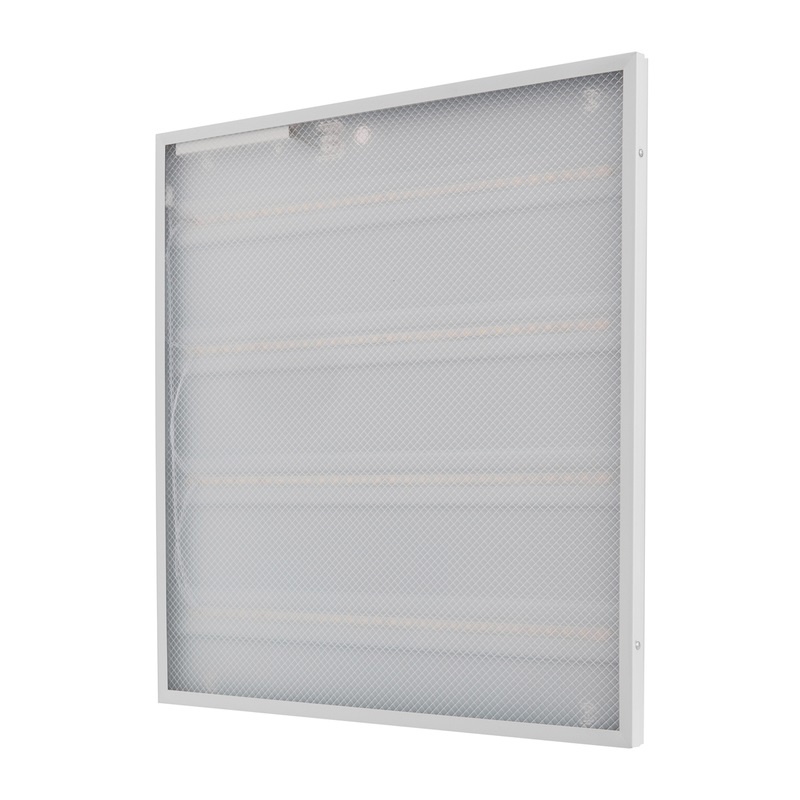 Панель светодиодная LPU-02 ПРИЗМА 50W(4750lm) 6500К 6K драйвер 595x595х19 IP40