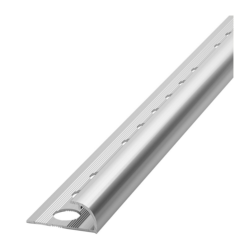 Раскладка-уголок под плитку 7-10мм (внутр.)  2,7м серебро