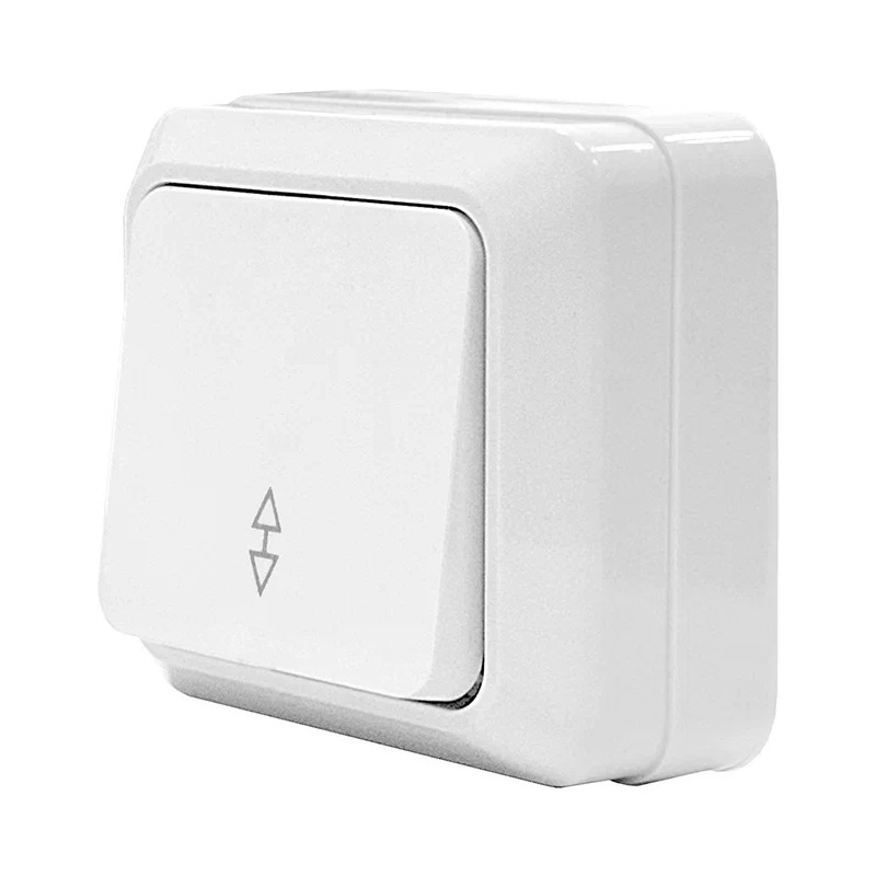 Legrand INSPIRIA Белый Переключатель1-клавишный IP20 скрытая установка