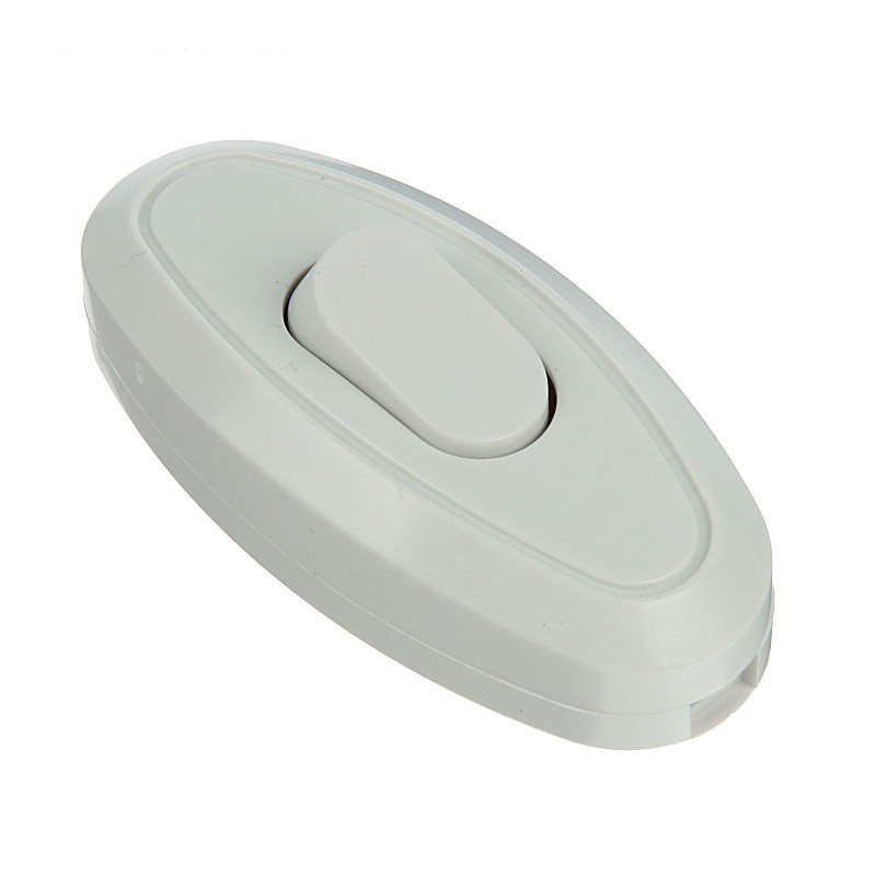 Переключатель бра 6А, 230В, ABS-пластик, белый А106