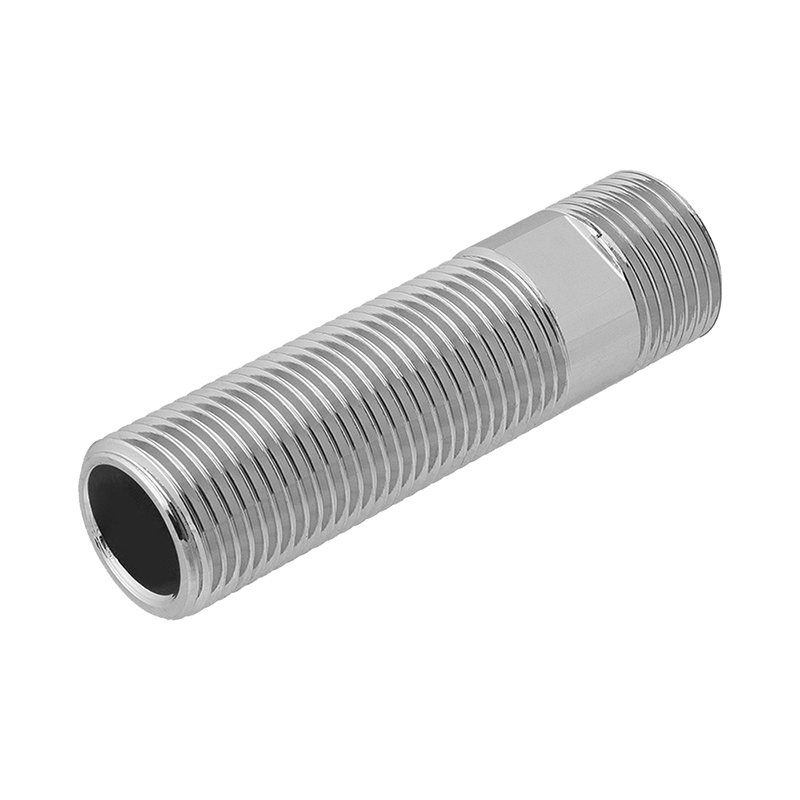 Сгон с длин. резьб. 1/2" НР х 75мм, хром