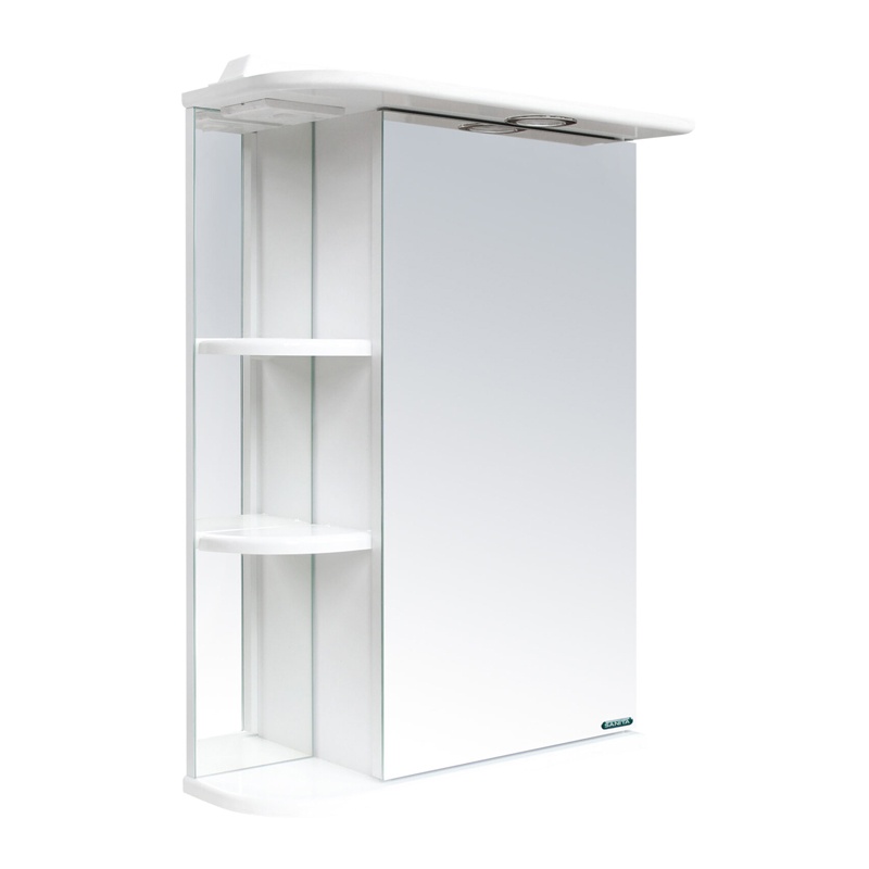 САНИТА Вега 02-52 Зеркало-шкаф 505х790х165мм белый