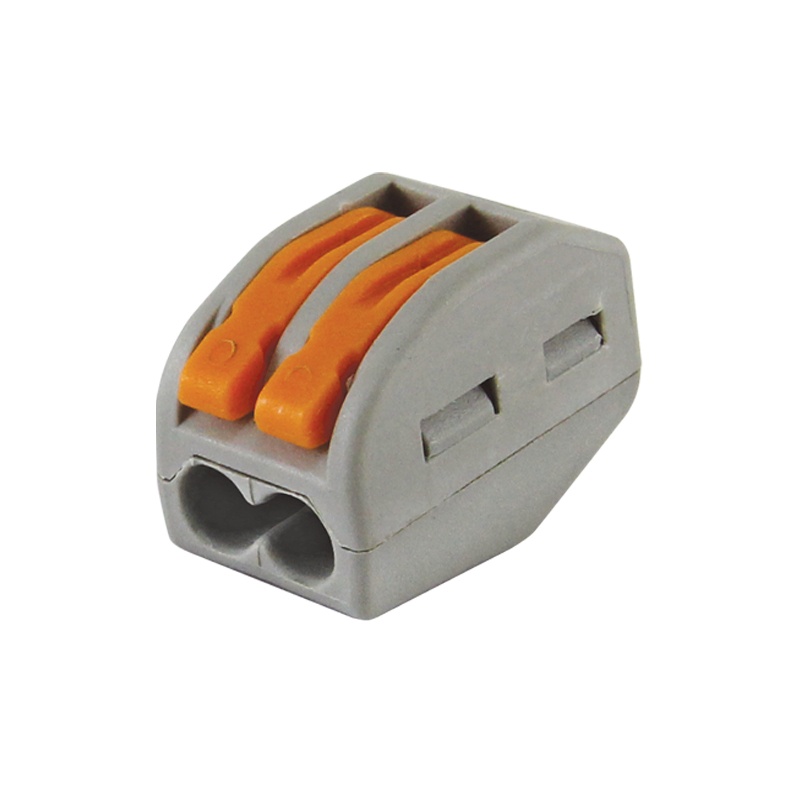 Соед.клемма с рычажком 412 2-х проводная (0,1-2,5кв.мм), 380В, 32А, б/пасты, IP20 (уп.5шт)