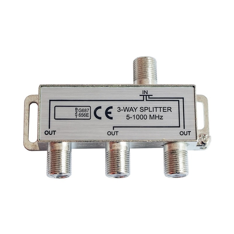 Делитель  на 3TV F разъём 5-1000 МГц 05-6002