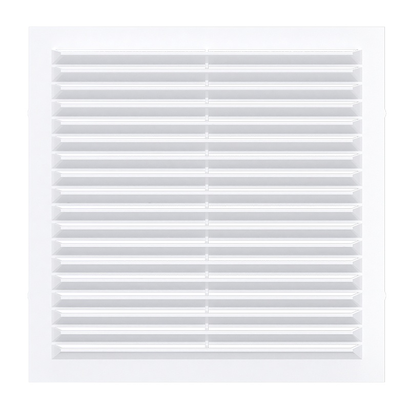 Вентиляционная решетка с москитной сеткой (150х150) белая TDM