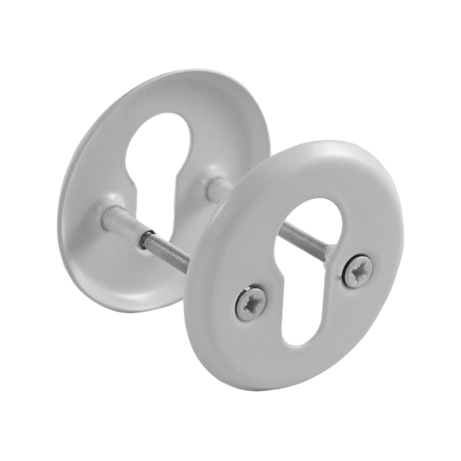 ШЛОСС 02012 Щиток под цилиндр белый 55 мм (25/250