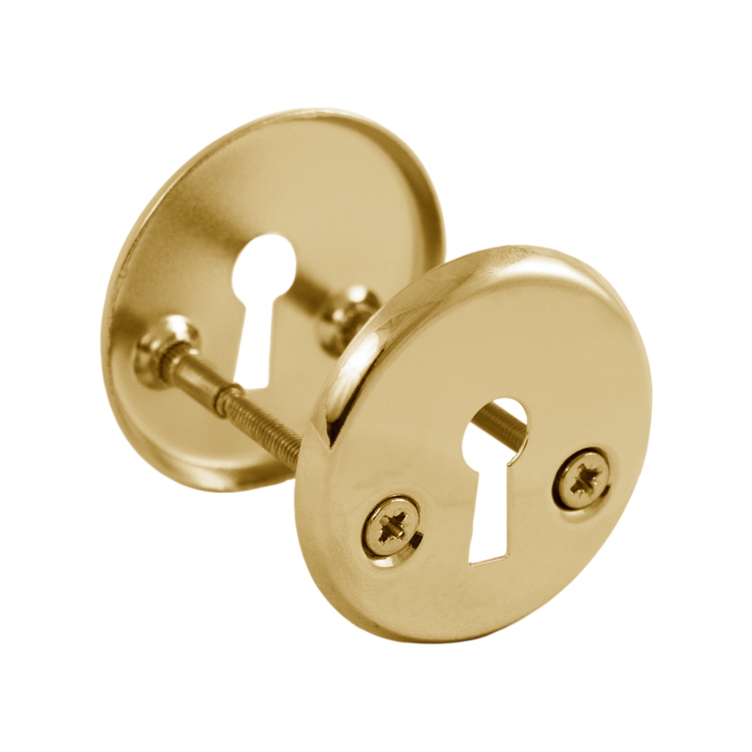 ШЛОСС 02008 Щиток под ключ золото 50 мм (25/250)