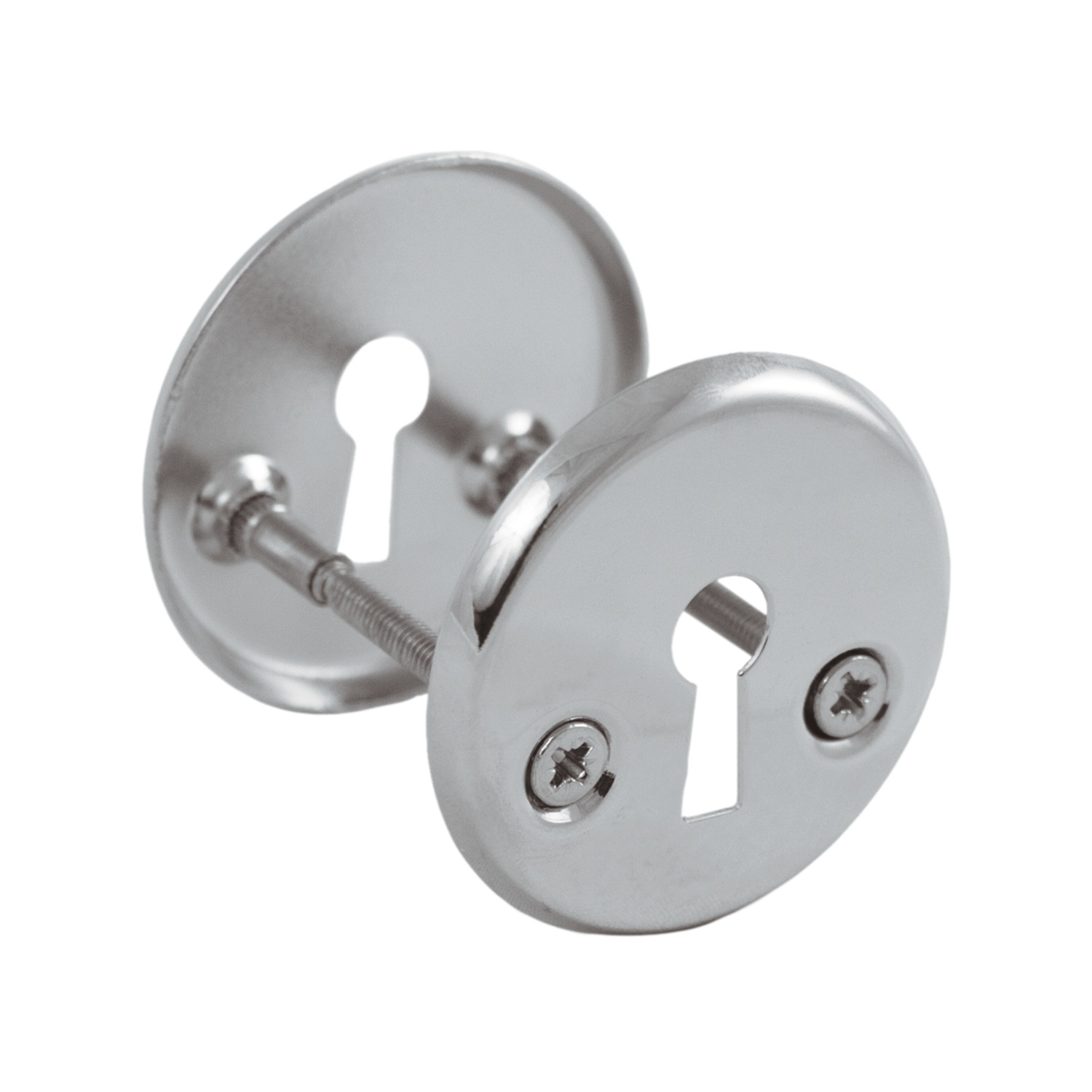 ШЛОСС 02007 Щиток под ключ хром 50 мм (25/250)