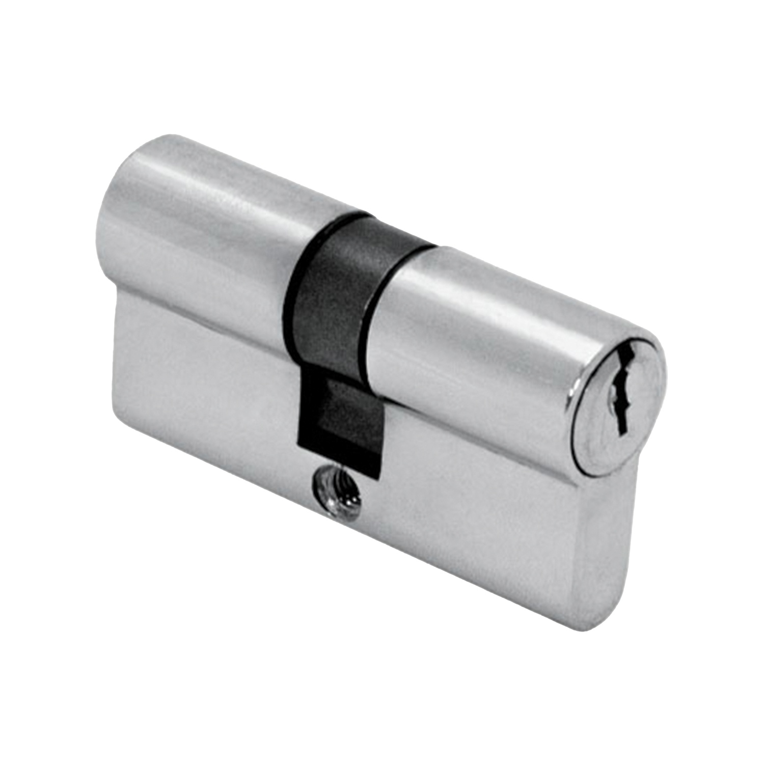 ШЛОСС 03007 Цилиндр для замка ключ/ключ (30+30) S 60 хром (10/100)