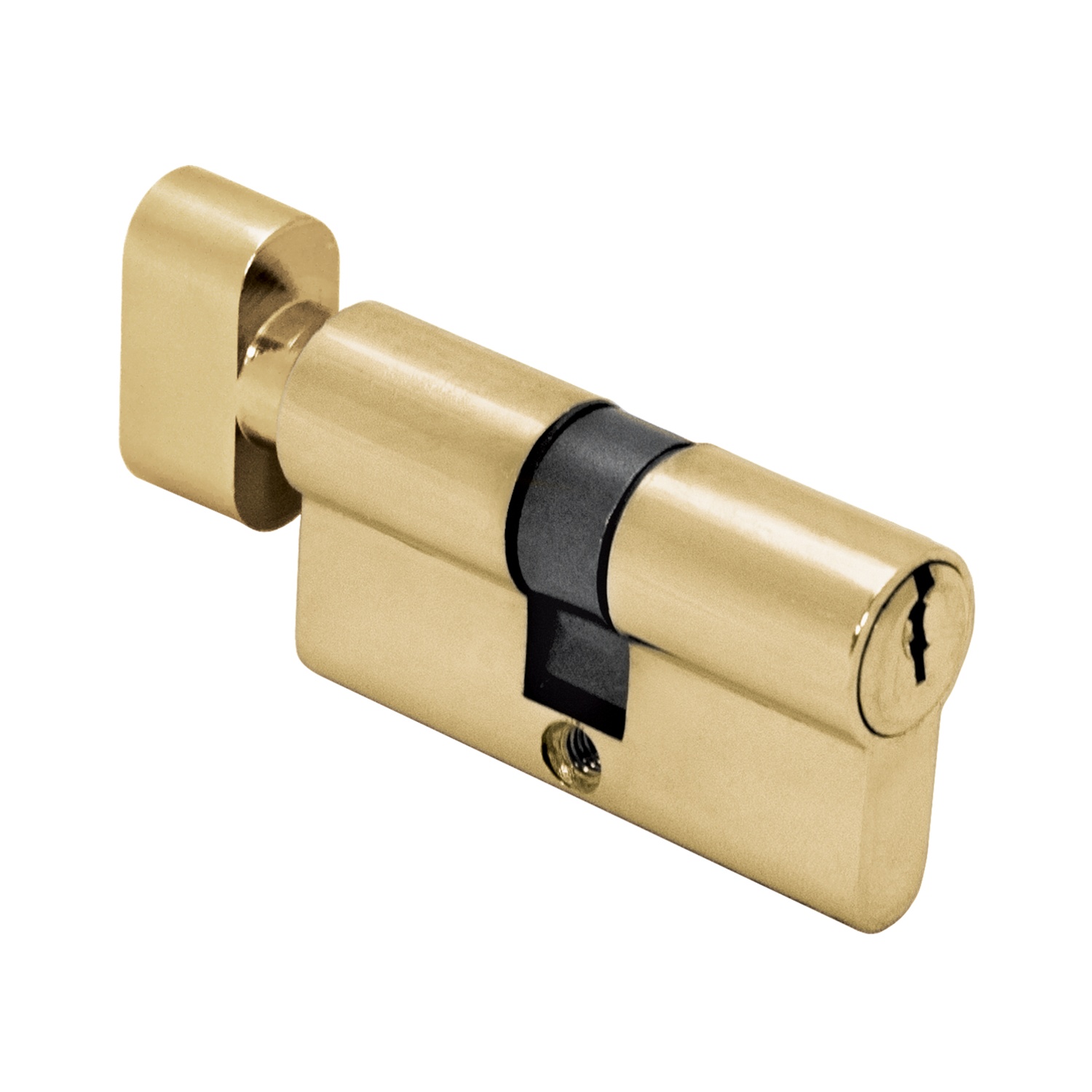 ШЛОСС 03010 Цилиндр для замка ключ/завертка (30+30) S 60 золото (10/100)