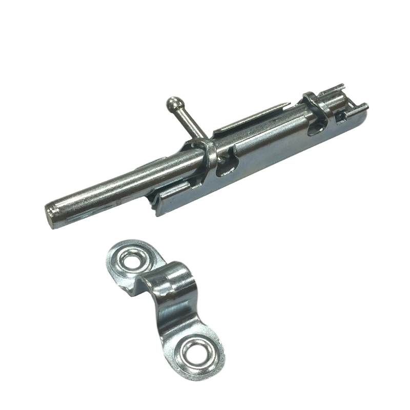 Задвижка дверная (шпингалет) ЗТ-Ц, L=120мм, цинк