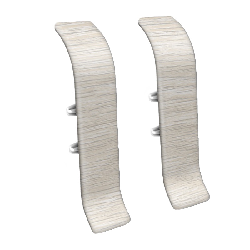 Соединитель 55мм Ясень белый