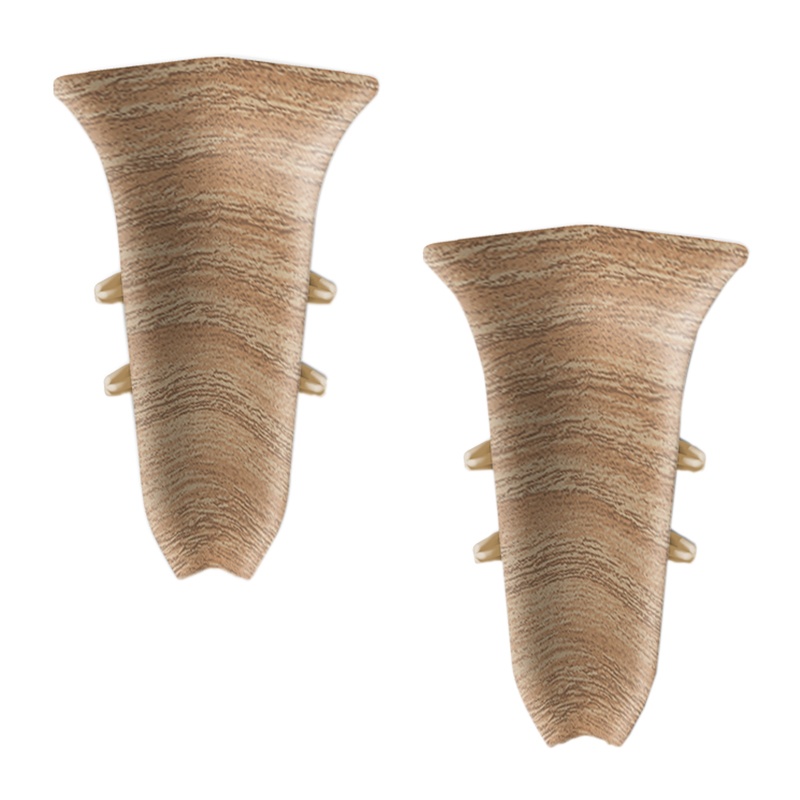 ИДЕАЛ КЛАССИК 206 Угол внутренний 55мм Дуб коньячный (уп=2шт)