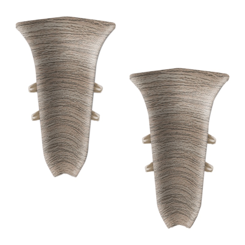 ИДЕАЛ КЛАССИК 205 Угол внутренний 55мм Дуб капучино (уп=2шт)