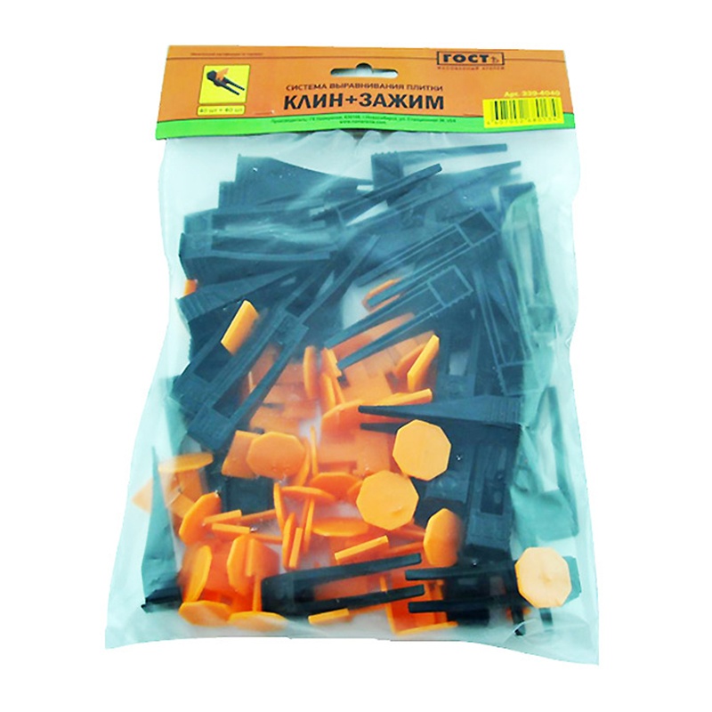 КОМПЛЕКТ зажим и клин СВП (по 40шт)