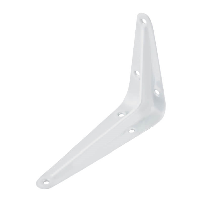 Уголок для полок(кронштейн консольный) 100*75 белый