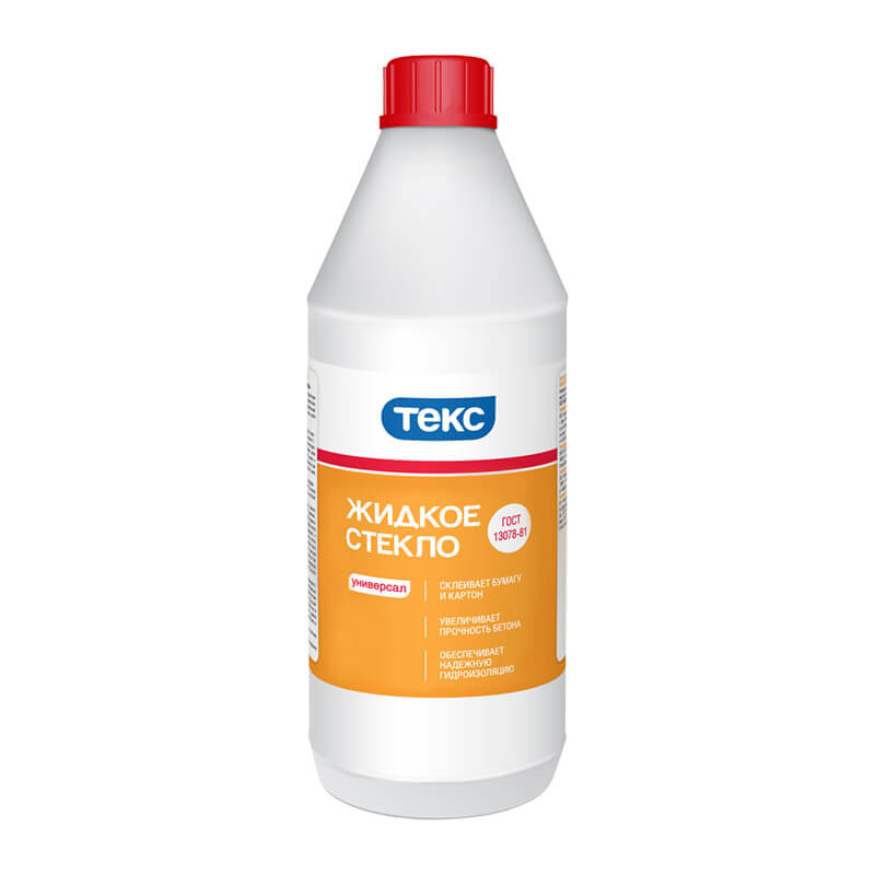 Стекло жидкое натриевое (5кг) ТЕКС