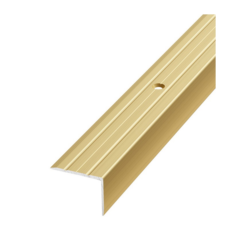 Порог угловой ПУ 03-900-02 золото люкс 0,9м 18*24мм