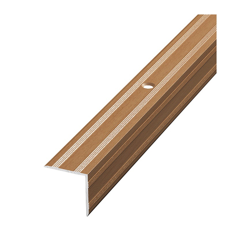 Порог угловой ПУ 05-1800-083 бук 1,8м 20*20мм