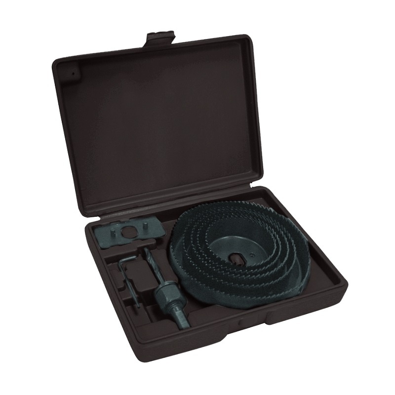 Набор кольцевых пил (коронок) 64-127мм в кейсе (8шт)