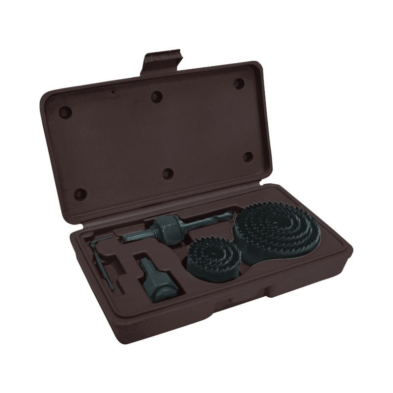 Набор кольцевых пил (коронок) 19-64мм в кейсе (набор 11шт