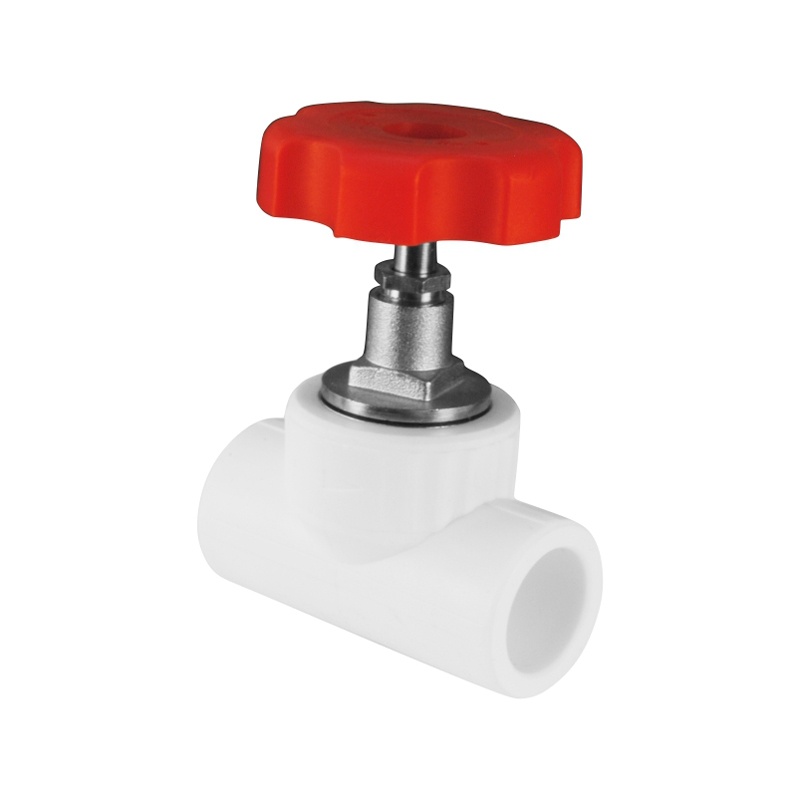 Вентиль d=20мм 90 гр. В-В полипропилен