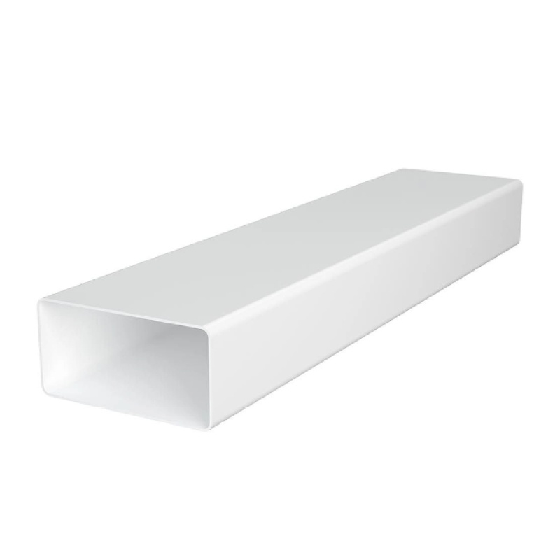 Канал (воздуховод) плоский 7015 120*60мм (1,5м), пластик VENTS