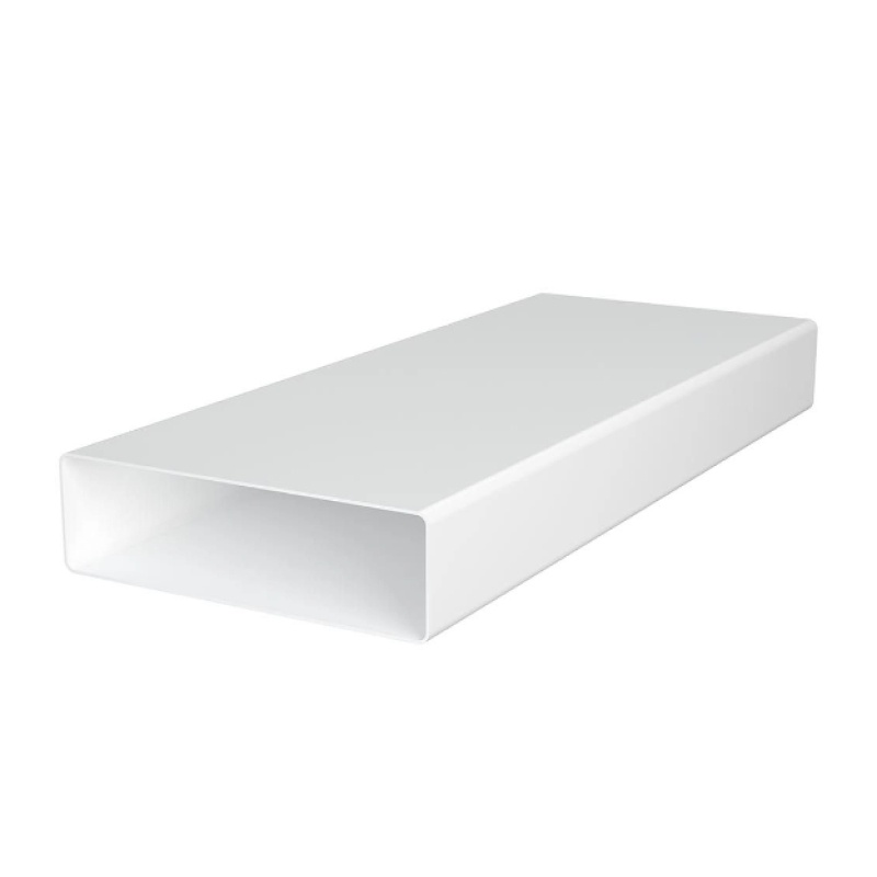 Канал (воздуховод) плоский 8010 204*60мм (1м), пластик VENTS