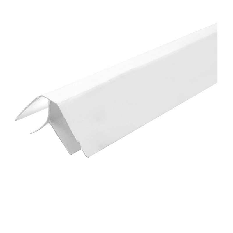 Угол внутренний для панелей ПВХ. 3м. пластик белый