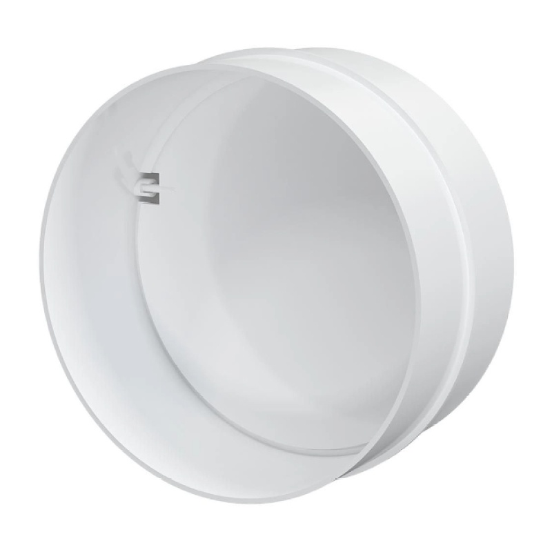 Соединитель для круглых каналов 2121 d=125мм с обратным клапаном