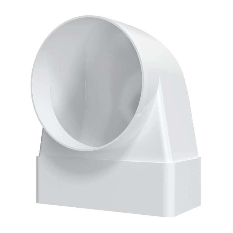 Соединительное колено круг/пл 721 120*60мм d=100мм