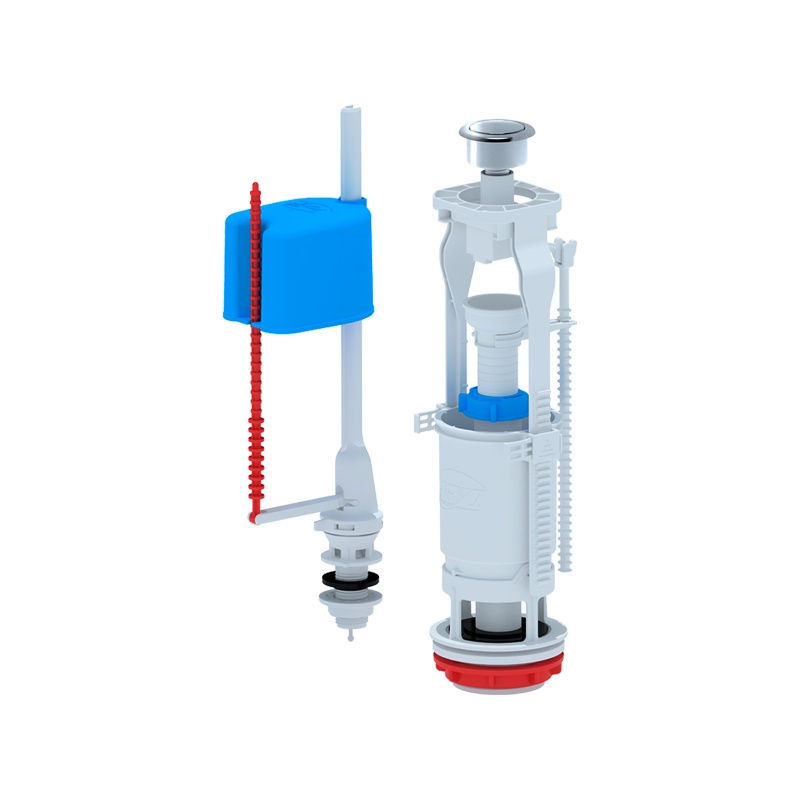 Арматура  1кн. для смывного бачка с нижней подводкой воды.