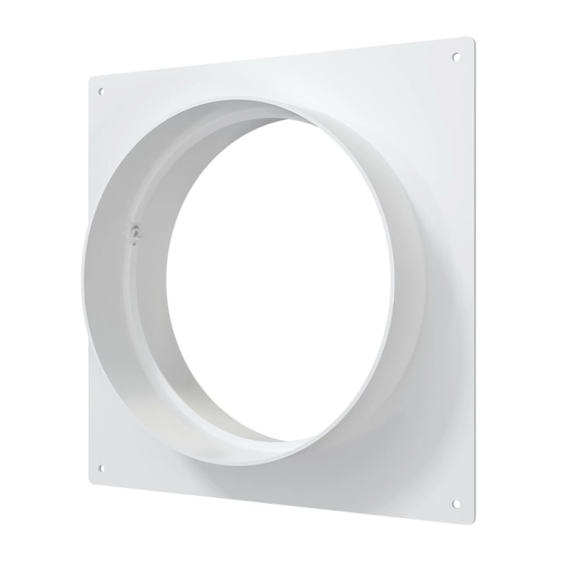 Соединитель для круглых каналов 151 d=100мм без клапана с пластиной