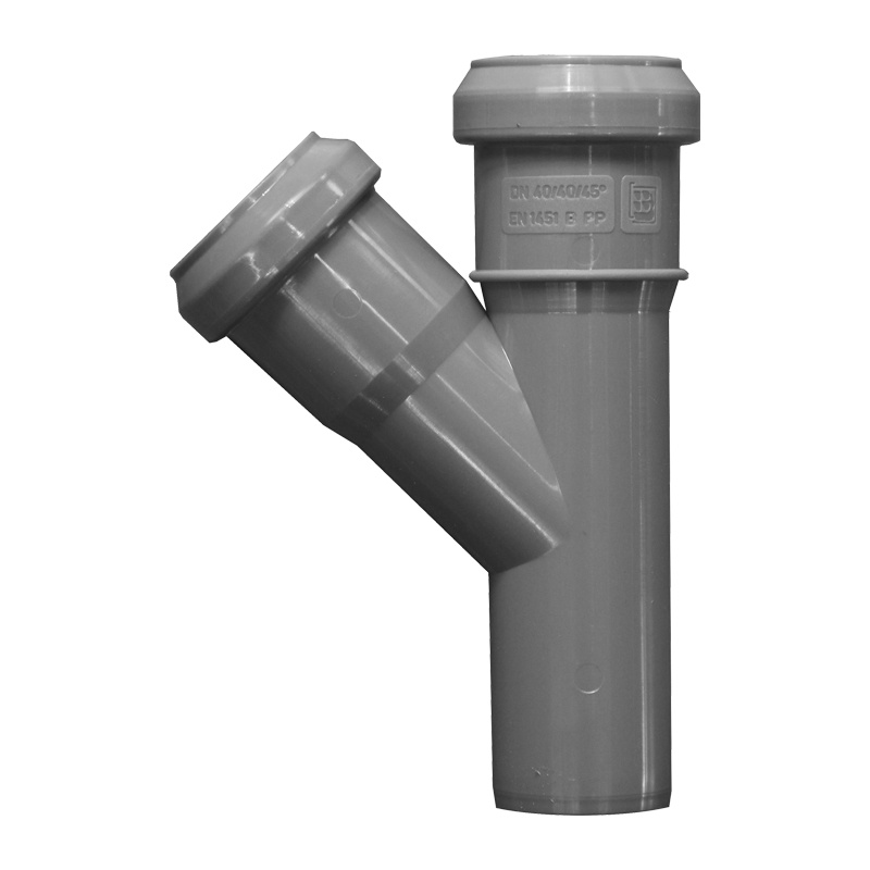 СИНИКОН Тройник внутренний д=40х40мм 45 гр