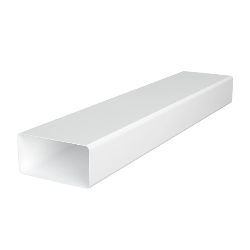 Канал (воздуховод) плоский 5010 110*55мм (1м), пластик VENTS