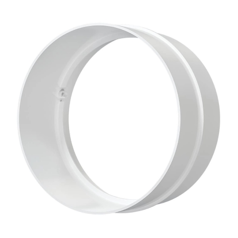 Соединитель для круглых каналов Наш Вент 212, без клапана, d=125 мм