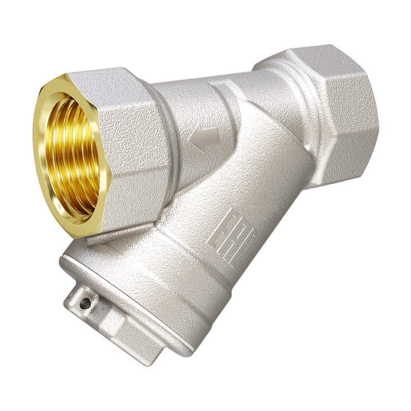 Фильтр грубой очистки 3/4" В/В, 500 мкм, угловой, латунь