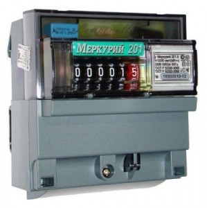 Счётчик Меркурий 201,2 5-50А DIN ЖКИ 1ф 1тарифный 66230