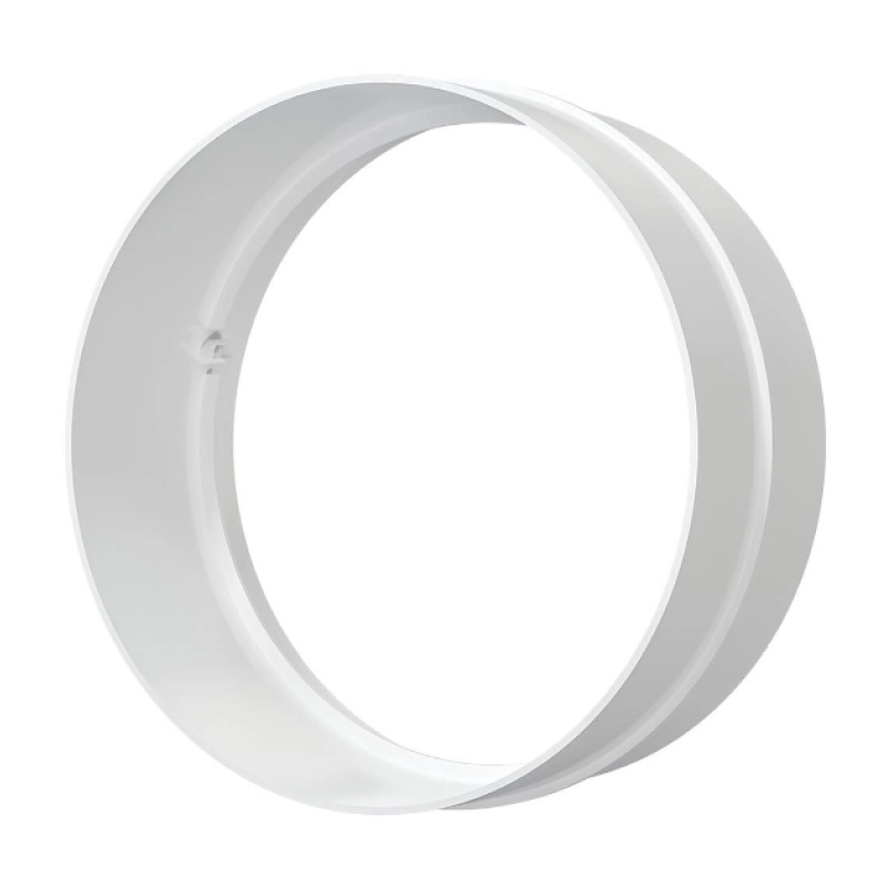 Соединитель для круглых каналов с пластиной, d=115 мм