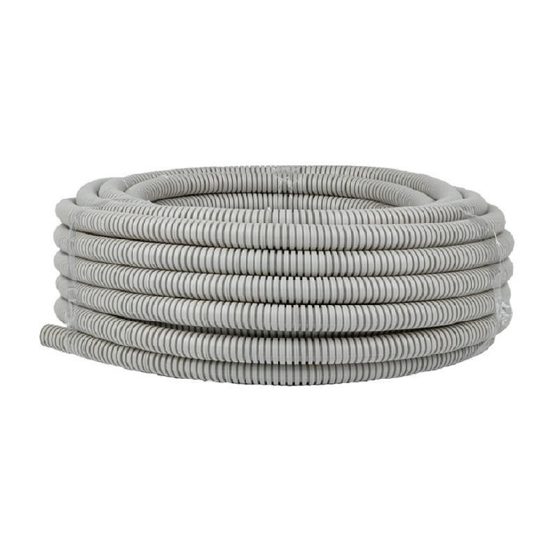 труба гофр. ПВХ d20мм с зондом 100м легкая