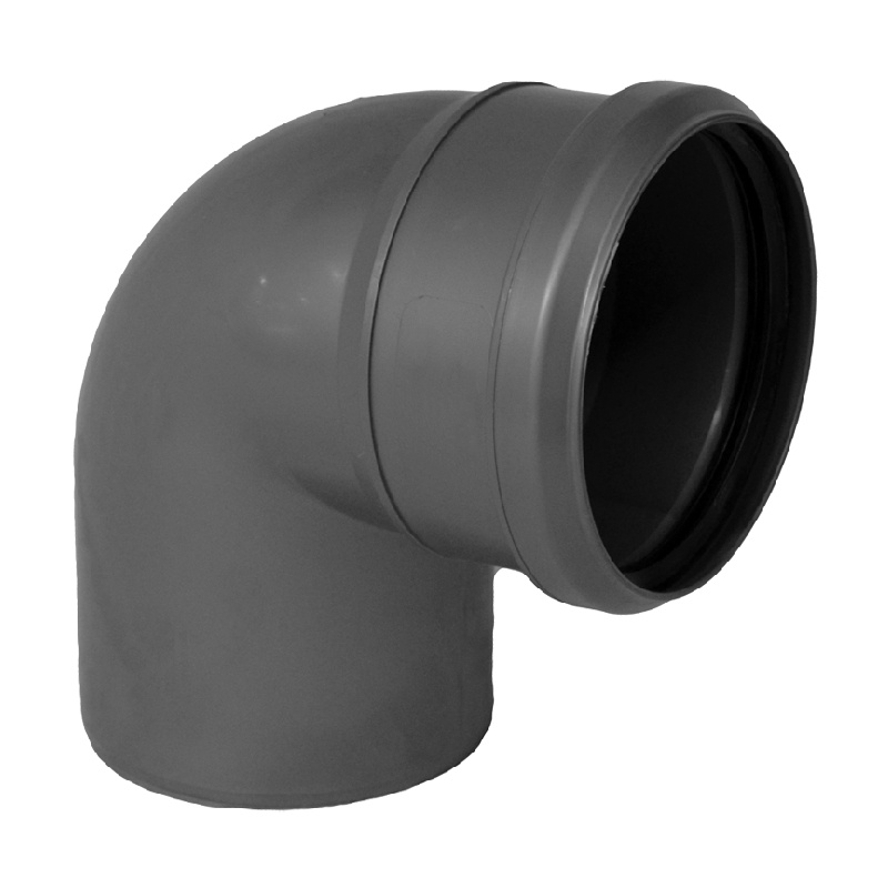 Отвод внутренний 110х90 выход сверху на 50