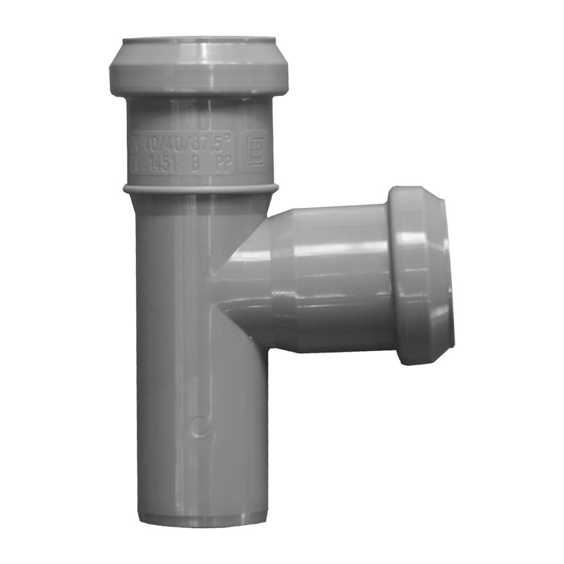 СИНИКОН Тройник внутренний д=40х40мм 87 гр